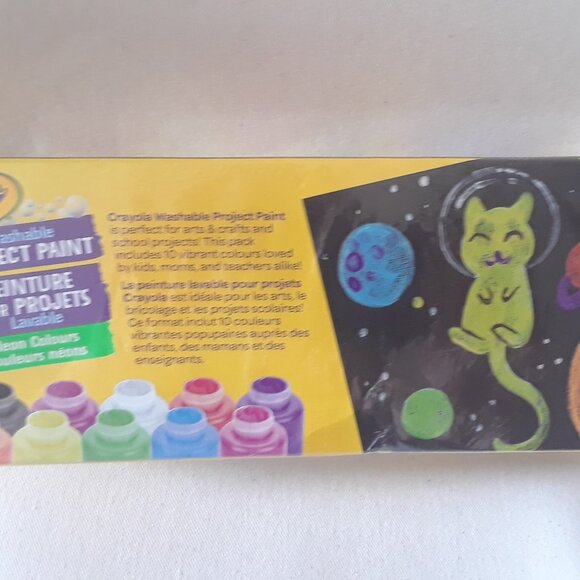 Crayola Washable Project Paint Sealed In Box - Picture 5 of 5